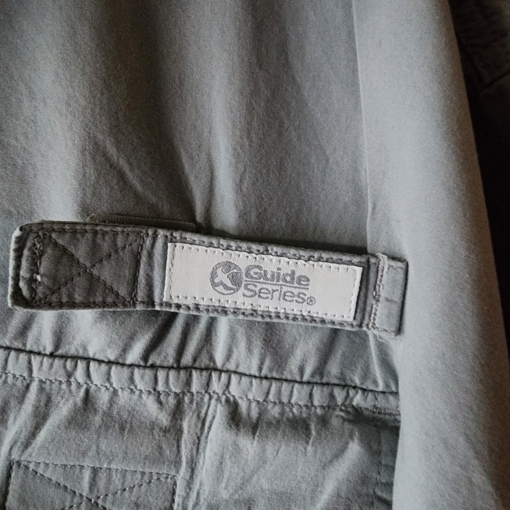 Men's Casual Button Down Shirt - Light Gray - Picture 2 of 5